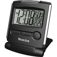 Westclox Travelmate Compact Folding Travel Alarm Clock