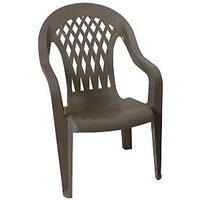 CHAIR HIGH BACK WOODLAND BROWN