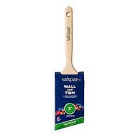 Valspar Wall and Trim 882540500 Sash Brush, 3 in W, Angle Brush, Polyester Bristle