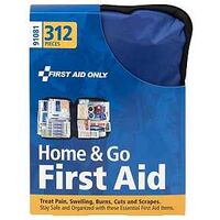 KIT FIRST AID FBRC CASE 312PC 