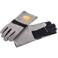 GLOVES LEATHER GRAY           