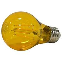 LED 4.5W A19 DIM MED YELLOW   