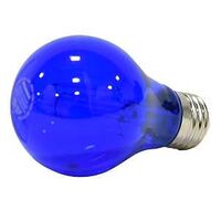 LED 4.5W A19 DIM MED BLUE     