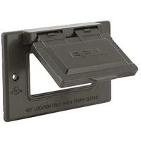 Bell Raco 5101-7 1-Hole Weatherproof Device Cover