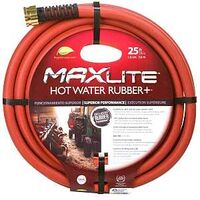 HOSE HOT WATER RUBBER 5/8X25FT