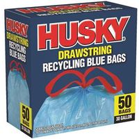 Husky HK30DS050BU Recycling Trash Bag