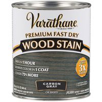 STAIN WOOD INT CARBON GRAY 1/2