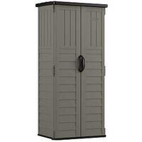 SHED VERTICAL STOR GRY 22CU FT