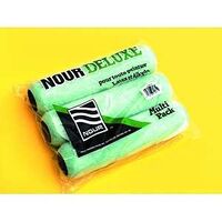 NOUR Z 9C10-3 Deluxe Roller Refill, 3/8 in Thick Nap, 9-1/2 in L, Polyester Cover