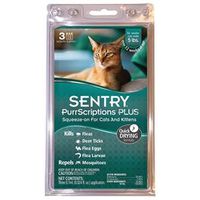 Sentry PurrScriptions Plus Flea and Tick Squeeze-On