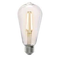 LT BULB LED CLEAR AMBER WW 60W