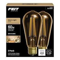 LT BULB LED ST19 AMBER WW 60W 