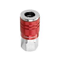COUPLER TYPE D RED 1/4IN FNPT 