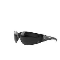 SFTY GLASSES SMK LENS&BLK FRM 