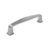 CAB PULL FOOT SQ SAT NIC 96MM 