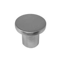CABINET KNOB CYL SATIN NIC 1IN