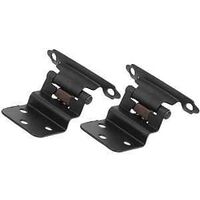 CAB HINGE SLF CLSG MAT BLK 3/8