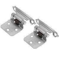 CABINET HINGE SLF CLSG POLCHRM