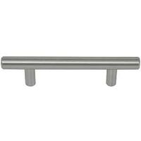 CAB PULL T-BAR STL SATNIC 96MM