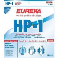 Eureka 62423 Style HP-1 Upright Vacuum Cleaner Bag