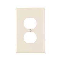 WALLPLATE JUMBO OUTLT 1G LT AL