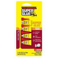 Superglue Corp 15111 Super Glue, Liquid, Clear, 0.17 oz
