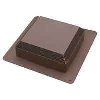 ROOF VENT 50 SQ IN BROWN      
