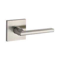 Taymor Professional Pace Line 34-FV009234SN Passage Square Rose Leverset, Lever Handle, Metal, Satin Nickel