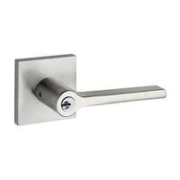 Taymor Professional Pace Line 34-FV009264SN Entry Square Rose Leverset, Lever Handle, Satin Nickel, Metal, 3 Grade