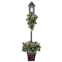POST LAMP PINE LED FROSTED 6FT
