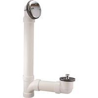 Plumb Pak Lift 'N Turn Bath Drain Assembly With Pipe and Tee