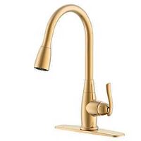 KTN FAUCET PLDWN 1H CHMPG GOLD