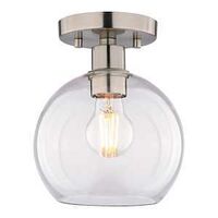 CEIL LIGHT 1LT FLUSH MT SN 7IN