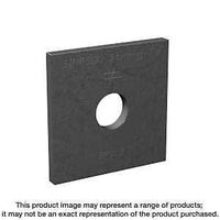 BEARING PLATE 1/2 X 2 X 3/16IN - Case of 250