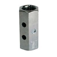 COUPLER NUT ZINC PLATED 3/4IN 