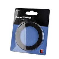 WASHER RUBBER BLACK 1-1/2IN   