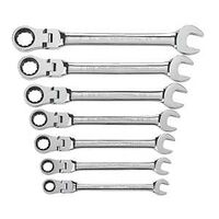 GearWrench 9700 Combination Flex Head Wrench Set