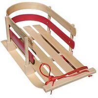 SLED SLEIGH PULL WOODEN 29IN  