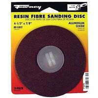 DISC SANDING A/O 80GRIT 4.5IN 