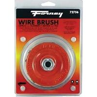 BRUSH CUP WIRE KNOT 6X.012IN  
