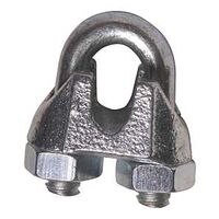WIRE ROPE CLIP ZINC 5/16IN    