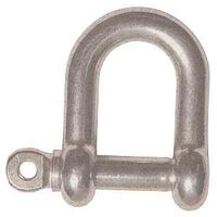 SHACKLE CHAIN GALVANIZED 1/4IN