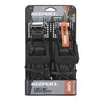 Keeper 43571 Ratchet Tie-Down, 1-1/4 in W, 16 ft L, 1000 lb Working Load