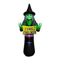 HALLOWEEN INFLATABLE WITCH 8FT