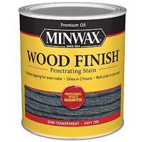 Minwax Wood Finish 701084444 Wood Stain, Phantom Navy, Liquid, 1 qt