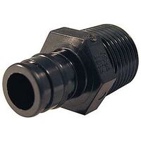 Apollo ExpansionPEX Series EPXPAM1210PK Pipe Adapter, 1/2 in, Barb x MPT, Poly Alloy, 200 psi Pressure