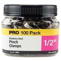 CLAMP PINCH 1/2IN 100 PACK/JAR