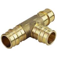 TEE PEX-A BRASS EXP BARB 3/4IN
