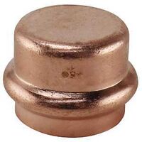 TUBE CAP COPPER PRESS 1IN     