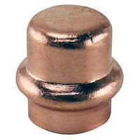 TUBE CAP COPPER PRESS 1/2IN   